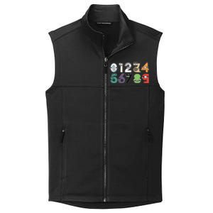 Math Number 09 Costume Boy Matching Number Lore Collective Smooth Fleece Vest