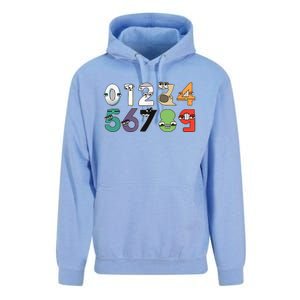 Math Number 09 Costume Boy Matching Number Lore Unisex Surf Hoodie