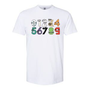 Math Number 09 Costume Boy Matching Number Lore Softstyle CVC T-Shirt