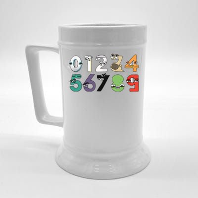 Math Number 09 Costume Boy Matching Number Lore Beer Stein