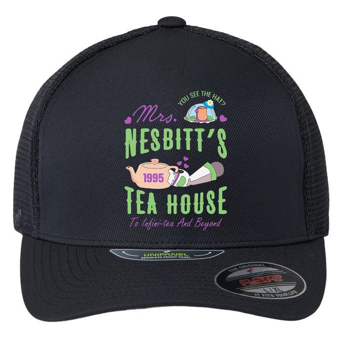 Mrs NesbitS 1995 Tea House Infinitea And Beyond Flexfit Unipanel Trucker Cap