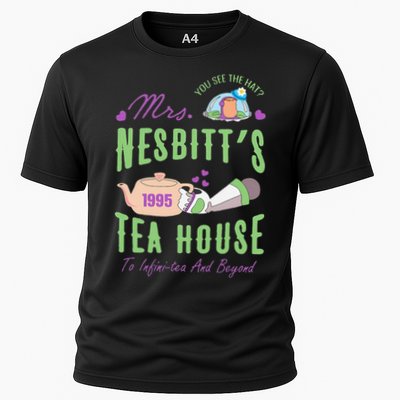 Mrs NesbitS 1995 Tea House Infinitea And Beyond Cooling Performance Crew T-Shirt