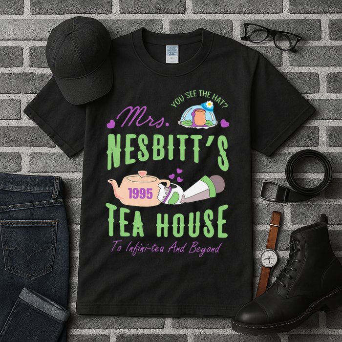 Mrs NesbitS 1995 Tea House Infinitea And Beyond Tall T-Shirt