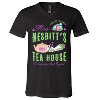Mrs NesbitS 1995 Tea House Infinitea And Beyond V-Neck T-Shirt