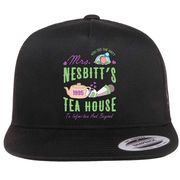 Mrs NesbitS 1995 Tea House Infinitea And Beyond Flat Bill Trucker Hat