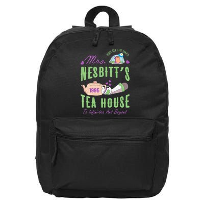 Mrs NesbitS 1995 Tea House Infinitea And Beyond 16 in Basic Backpack