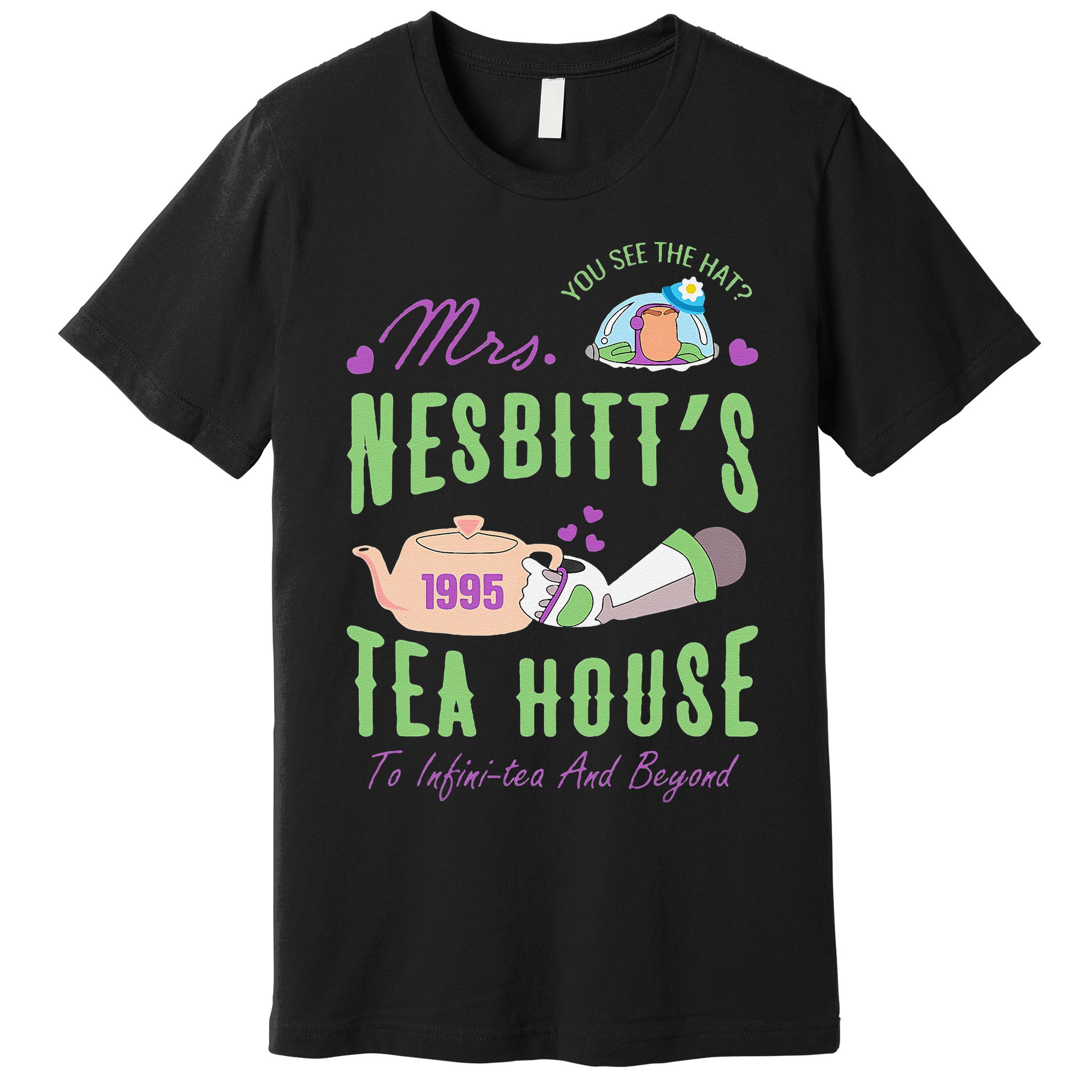 Mrs NesbitS 1995 Tea House Infinitea And Beyond Premium T-Shirt