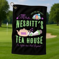 Mrs NesbitS 1995 Tea House Infinitea And Beyond Golf Towel