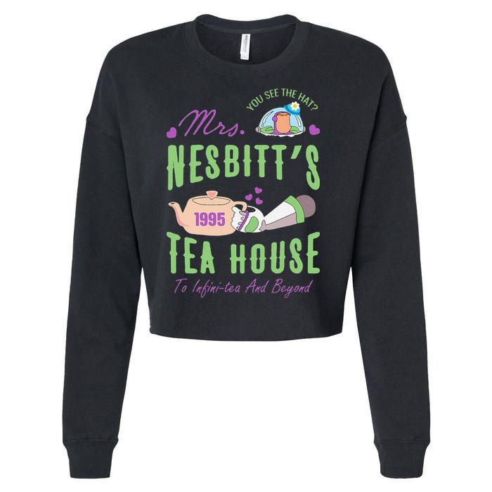 Mrs NesbitS 1995 Tea House Infinitea And Beyond Cropped Pullover Crew