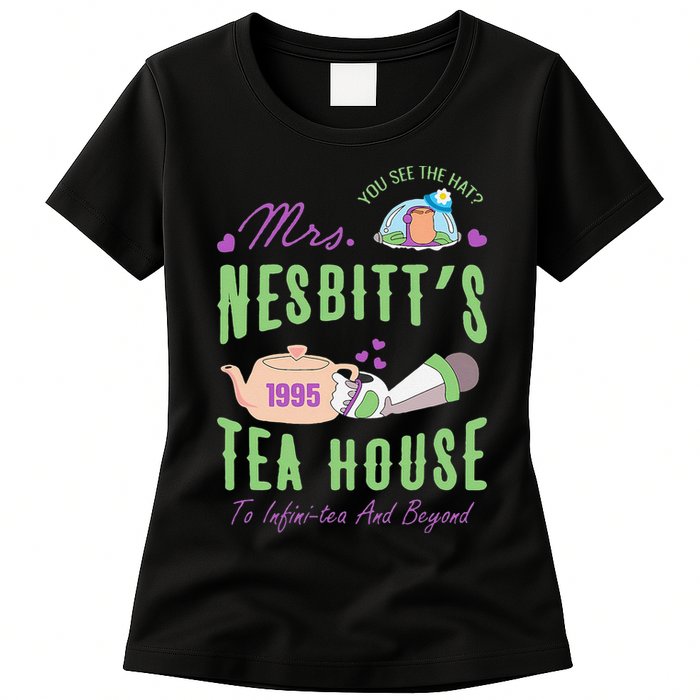 Mrs NesbitS 1995 Tea House Infinitea And Beyond Womens T-Shirt