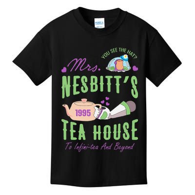 Mrs NesbitS 1995 Tea House Infinitea And Beyond Kids T-Shirt