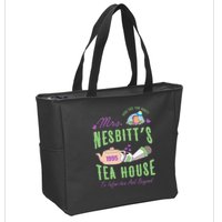 Mrs NesbitS 1995 Tea House Infinitea And Beyond Zip Tote Bag