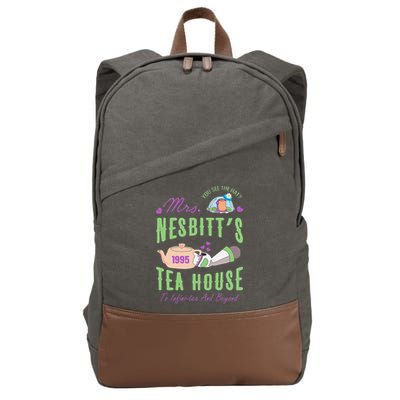 Mrs NesbitS 1995 Tea House Infinitea And Beyond Cotton Canvas Backpack