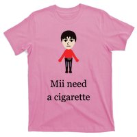 Mii Need A Cigarette Funny Wii T-Shirt