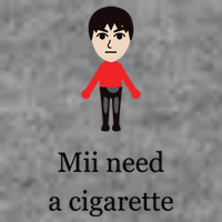 Mii Need A Cigarette Funny Wii Toddler Sweatshirt
