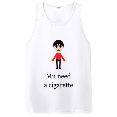 Mii Need A Cigarette Funny Wii PosiCharge Competitor Tank