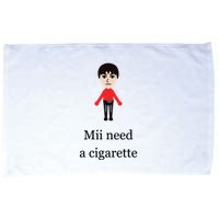 Mii Need A Cigarette Funny Wii Microfiber Hand Towel