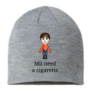 Mii Need A Cigarette Sustainable Beanie