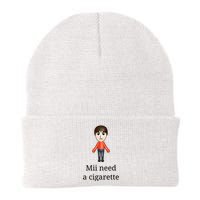 Mii Need A Cigarette Knit Cap Winter Beanie