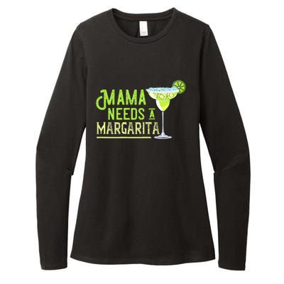 Mama Needs A Margarita Gift Mom Love Margarita Womens CVC Long Sleeve Shirt