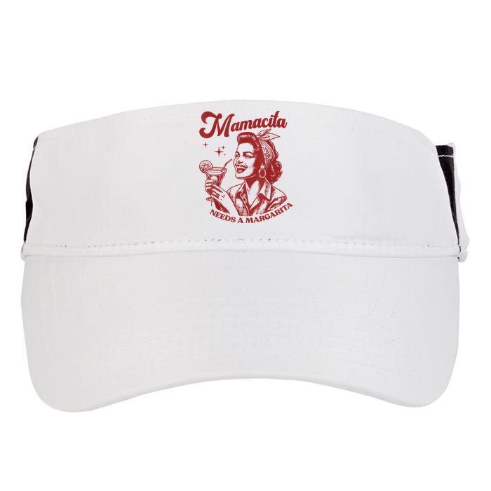 Mamacita Needs A Margarita Retro Adult Drive Performance Visor