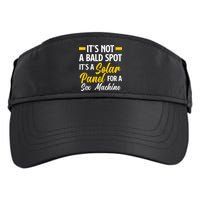 Mens Not A Bald Spot It's Solar Panel For Sex Machine Funny Bald Adult Drive Performance Visor