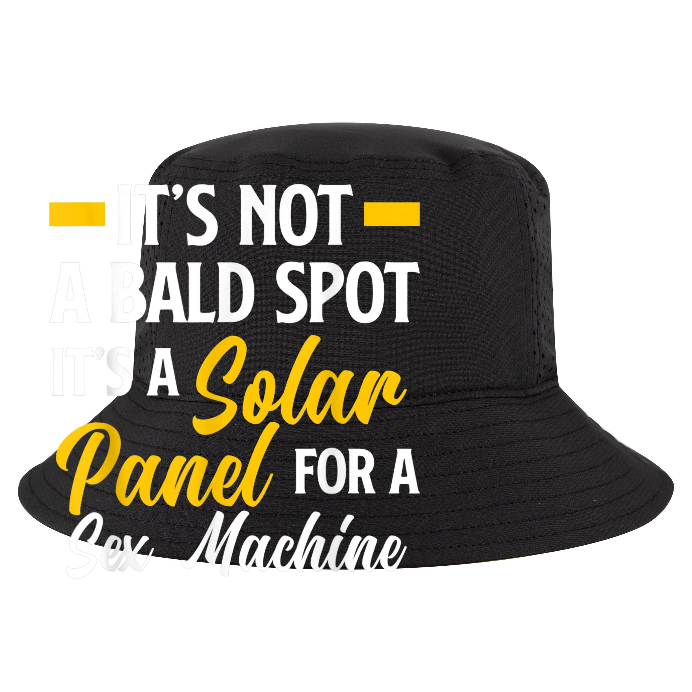 Mens Not A Bald Spot It's Solar Panel For Sex Machine Funny Bald 11oz C Handle Ceramic Mug