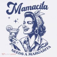Mamacita Needs A Margarita Funny Margarita Lover Tall T-Shirt