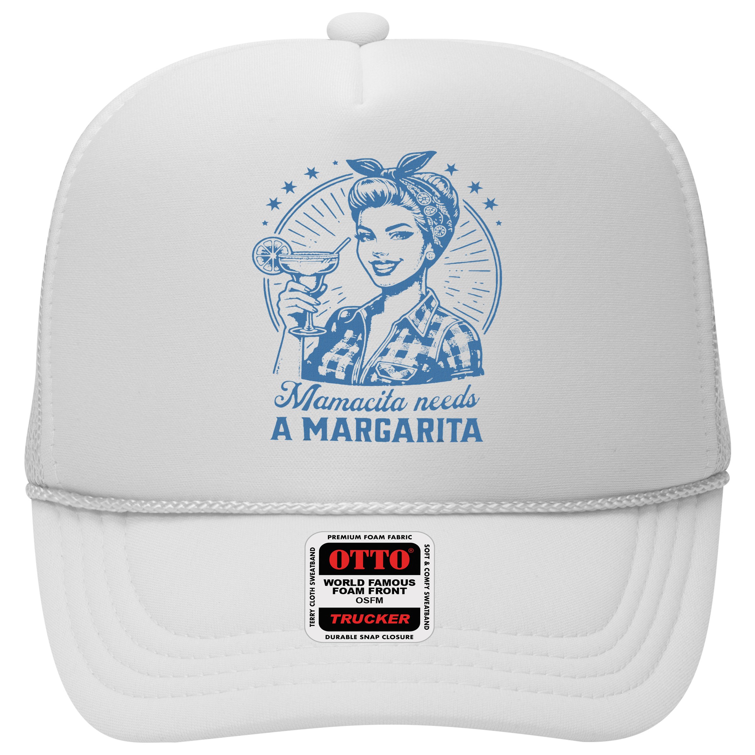 Mamacita Needs A Margarita Funny Drinking Mom Vintage Women Hat