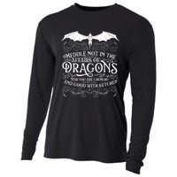 Meddle Not Affairs Dragons Tshirt, Mens Dragon TShirt Cooling Performance Long Sleeve Crew