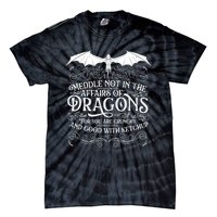 Meddle Not Affairs Dragons Tshirt, Mens Dragon TShirt Tie-Dye T-Shirt