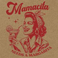 Mamacita Needs A Margarita Cotton Canvas Backpack