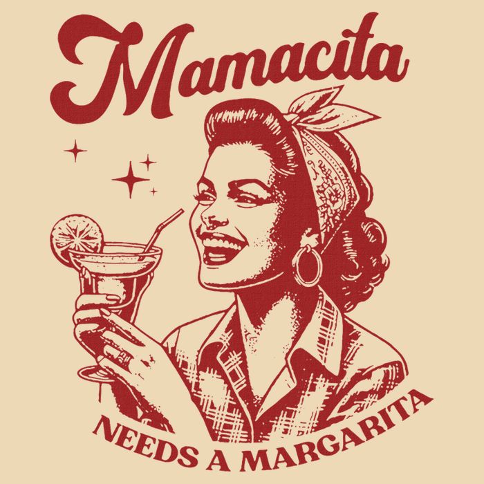Mamacita Needs A Margarita Drawstring Bag