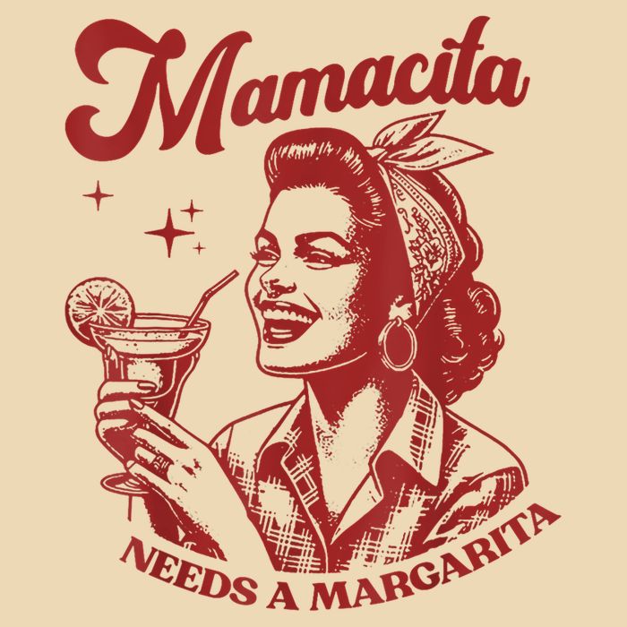 Mamacita Needs A Margarita Drawstring Bag
