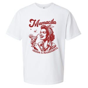 Mamacita Needs A Margarita Sueded Cloud Jersey T-Shirt