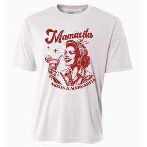 Mamacita Needs A Margarita Cooling Performance Crew T-Shirt