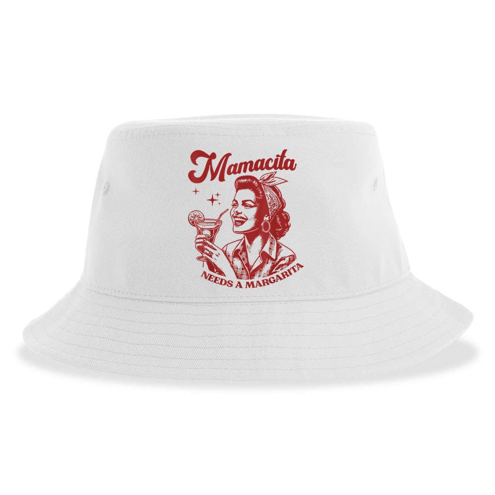 Mamacita Needs A Margarita Sustainable Bucket Hat