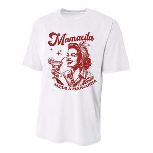 Mamacita Needs A Margarita Performance Sprint T-Shirt