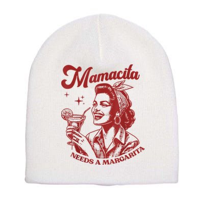 Mamacita Needs A Margarita Short Acrylic Beanie