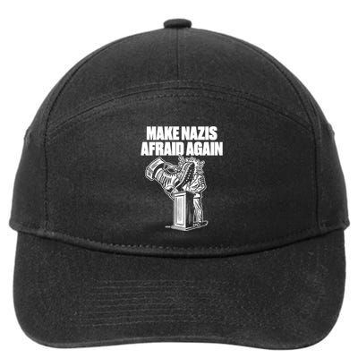Make Nazis Afraid Again 7-Panel Snapback Hat