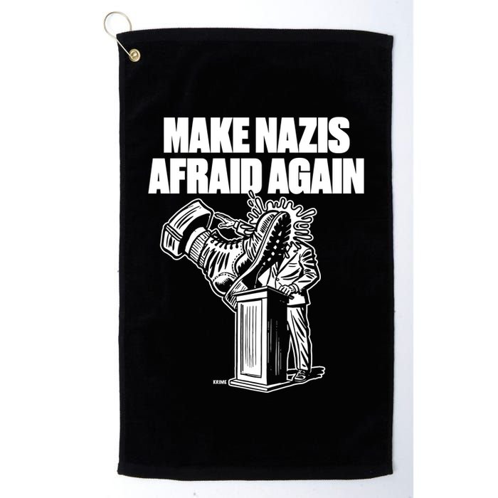 Make Nazis Afraid Again Golf Towel