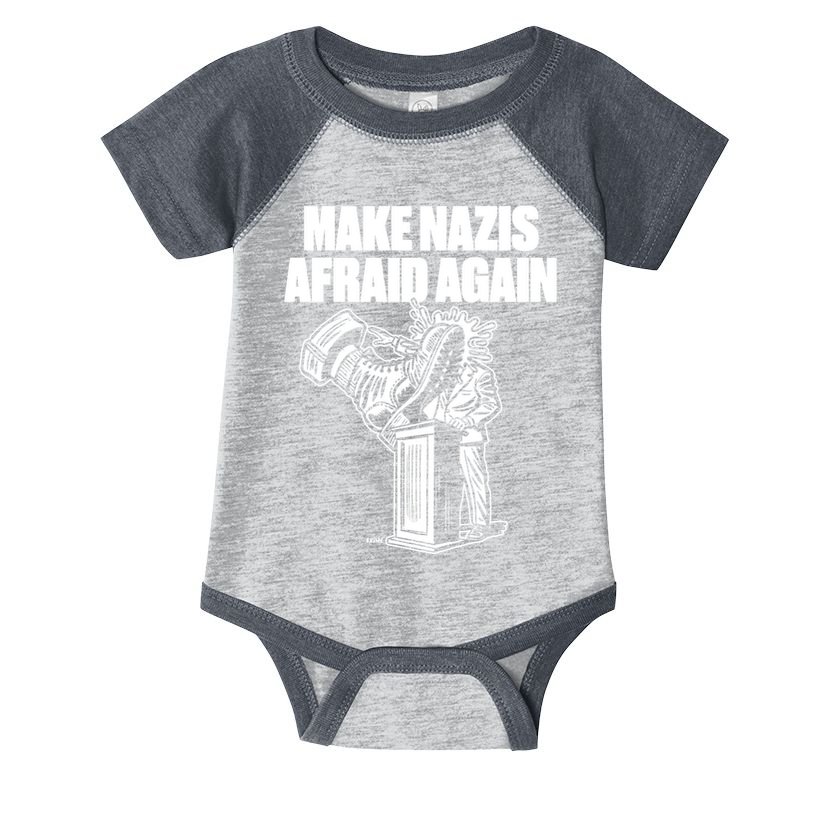 Make Nazis Afraid Again Infant Baby Jersey Bodysuit