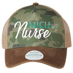 Micu Nurse Appreciation Medical Intensive Care Units Nurses Funny Gift Legacy Tie Dye Trucker Hat