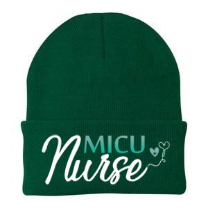 Micu Nurse Appreciation Medical Intensive Care Units Nurses Funny Gift Knit Cap Winter Beanie