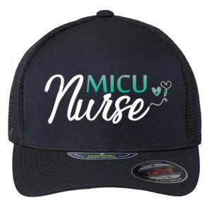 Micu Nurse Appreciation Medical Intensive Care Units Nurses Funny Gift Flexfit Unipanel Trucker Cap