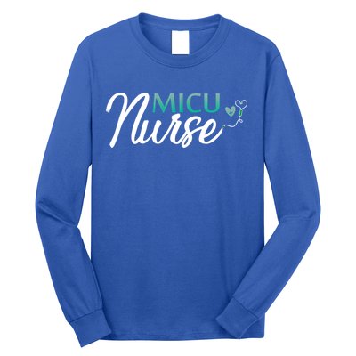 Micu Nurse Appreciation Medical Intensive Care Units Nurses Funny Gift Long Sleeve Shirt
