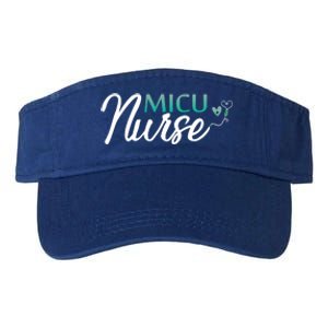 Micu Nurse Appreciation Medical Intensive Care Units Nurses Funny Gift Valucap Bio-Washed Visor