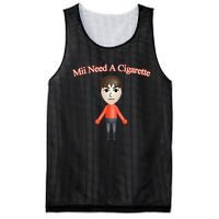 Mii Need A Cigarette Mesh Reversible Basketball Jersey Tank