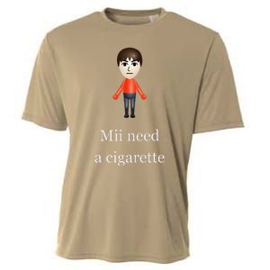 Mii Need A Cigarette Cooling Performance Crew T-Shirt