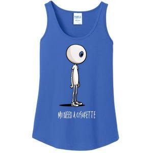 Mii Need A Cigarette Ladies Essential Tank